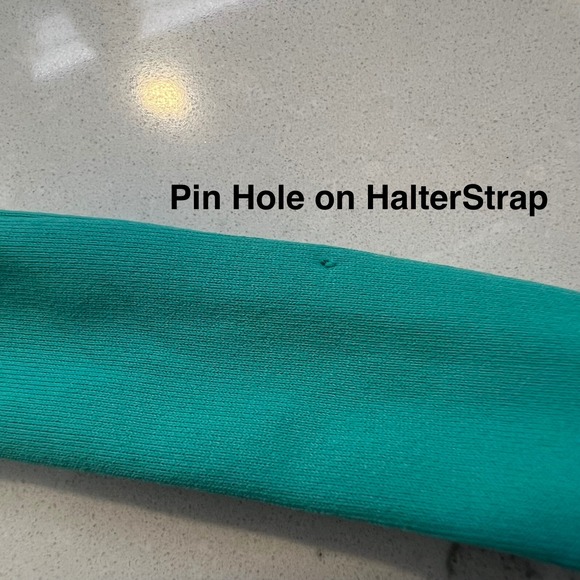 The North Face Echo Lake Halter Dress Turquoise Tie Dye Small Summer Travel - Picture 8 of 13